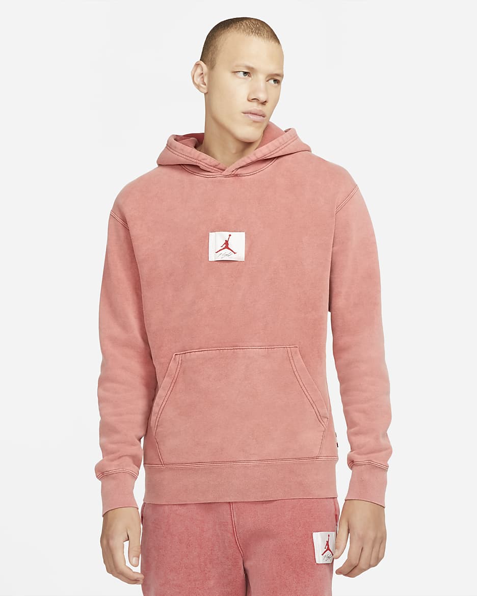 Felpa pullover con cappuccio e grafica Jordan Flight Fleece Uomo. Nike CH
